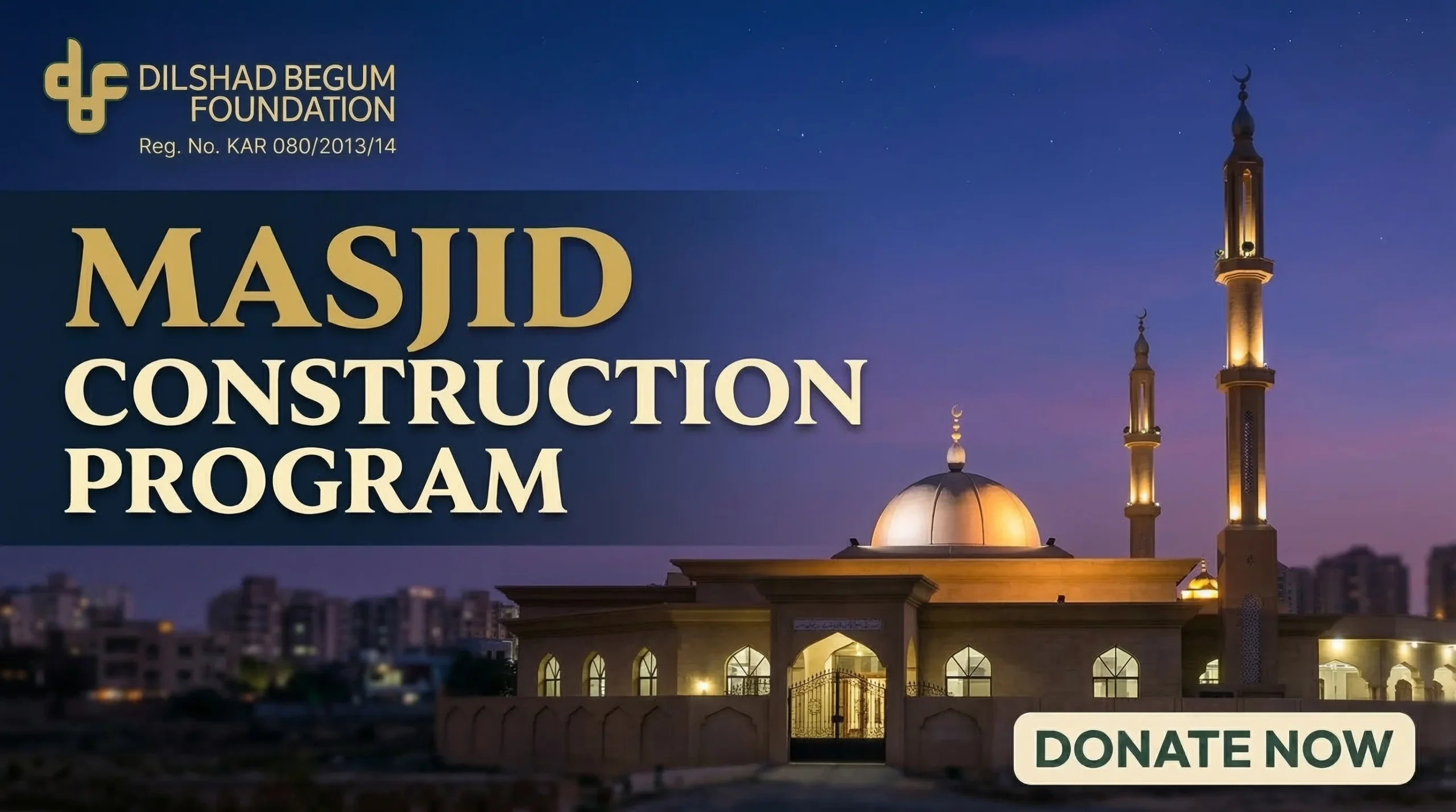 Masjid construction program